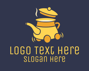Teapot Delivery Service  logo design