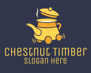 Teapot Delivery Service  logo design