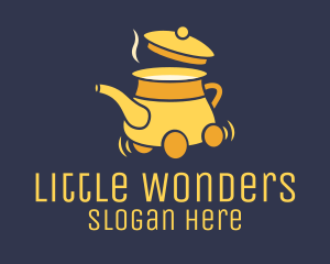 Teapot Delivery Service  logo design