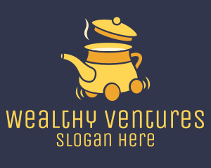 Teapot Delivery Service  logo design