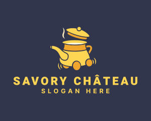 Teapot Delivery Service  logo design