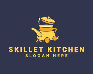 Teapot Delivery Service  logo design