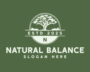 Park Nature Tree logo