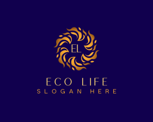 Natural Eco Herbal logo design