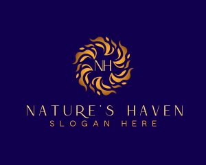 Natural Eco Herbal logo design