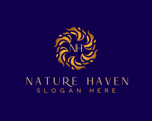 Natural Eco Herbal logo design