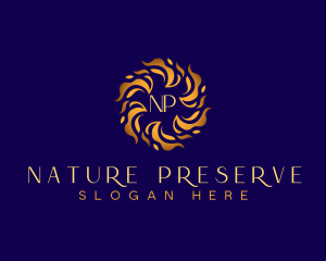 Natural Eco Herbal logo design