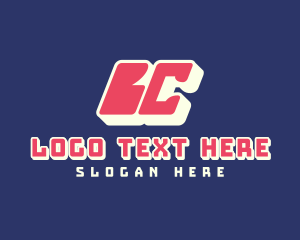 Streetwear Letter BC Monogram logo
