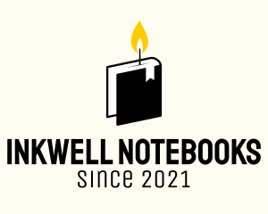 Religious Candle Notebook logo