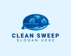 House Cleaning Sparkle logo design