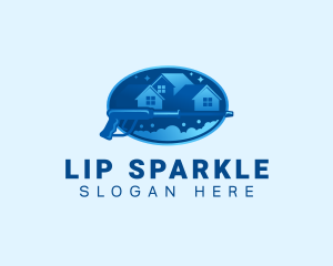 House Cleaning Sparkle logo design