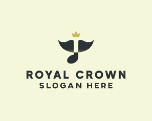 Music Note Crown logo
