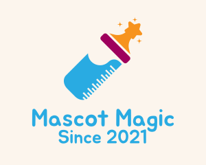 Magic Baby Bottle  logo design