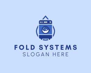 Washing Machine Droplet Laundry logo