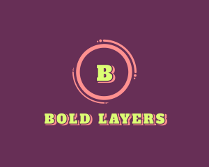 Neon Bold Studio Boutique logo design
