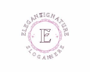 Elegant Feminine Jewelry logo design