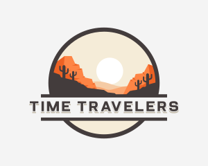 Travel Adventure Desert logo design