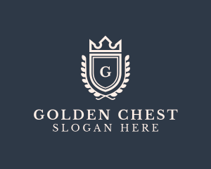 Crown Shield Royalty logo design