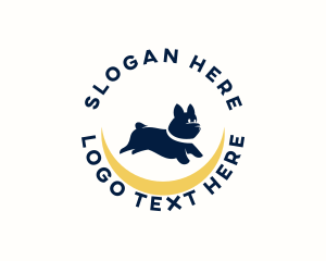 Cute Pet Dog logo