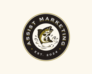 Fishing Seafood Market logo design