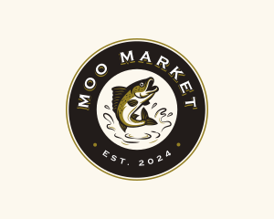 Fishing Seafood Market logo design