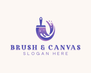 Painter Paint Brush logo