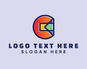 Geometric Abstract Shapes logo
