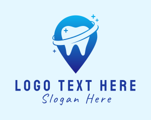 Dental Tooth Location Pin logo