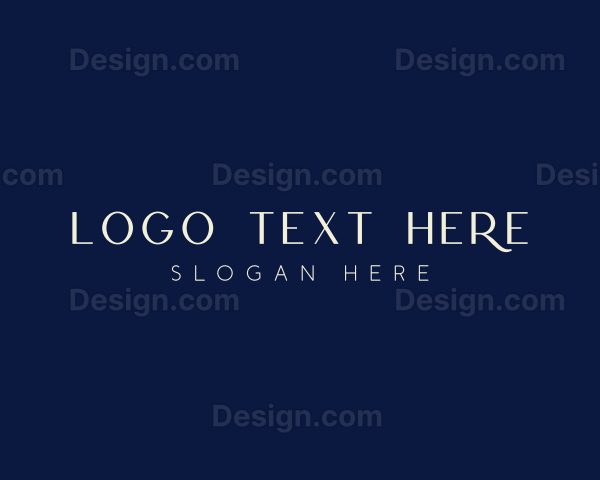 Luxury Fashion Business Logo