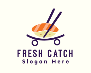 Sushi Food Cart logo
