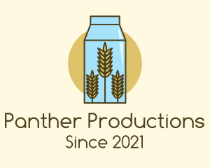 Wheat Milk Product logo design