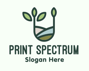 Valley Agriculture Sprout logo design