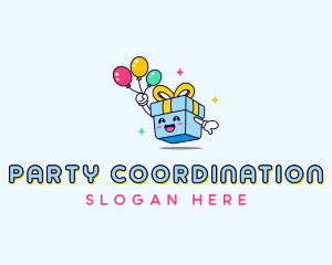 Party Celebration Gift logo design