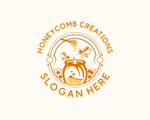 Honey Bee Beekeeper logo design