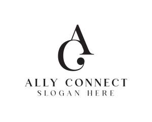 A & C Monogram Boutique logo design