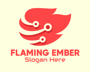 Flaming Fire Tech logo
