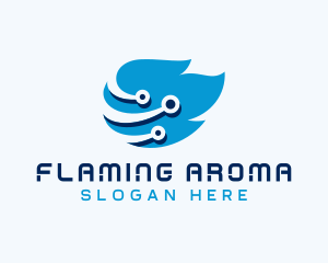 Flaming Circuit Tech logo