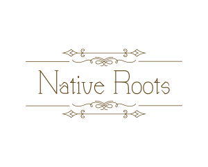 Rustic Elegant Ornament logo design