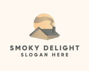 Smoky Chimney House logo design