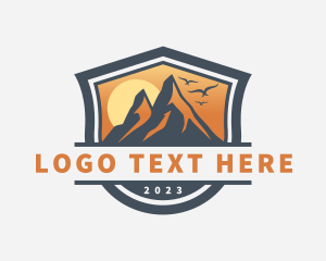 Outdoor Mountain Sunset logo