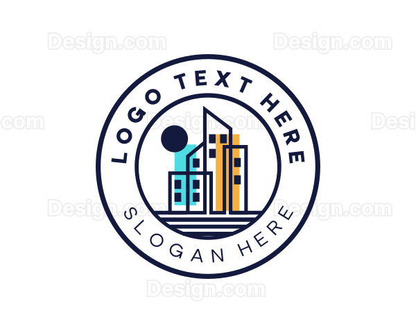 Urban City Building Structures Logo