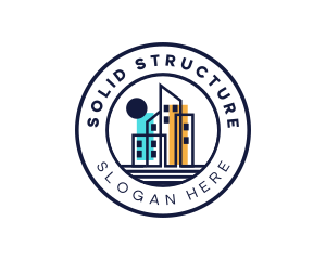 Urban City Building Structures logo design