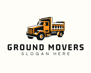 Cargo Movers Truck logo design