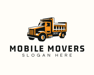 Cargo Movers Truck logo design