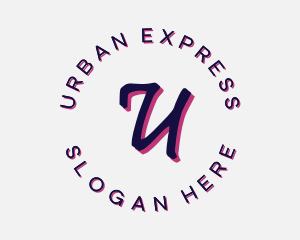 Street Urban Graffiti logo design