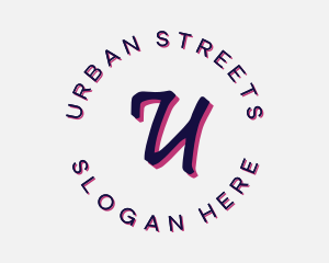 Street Urban Graffiti logo design