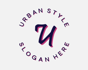 Street Urban Graffiti logo design