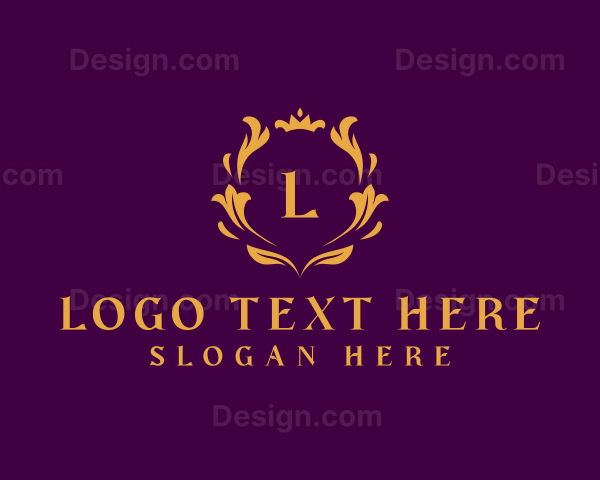 Luxury Wreath Hotel Logo