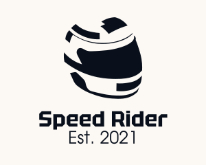 Racing Motorcycle Helmet logo