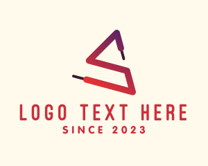 Shoelace Letter S logo
